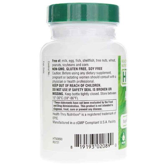 Alpha Lipoic Acid 600 Mg, 60 Veg Capsules, HTN