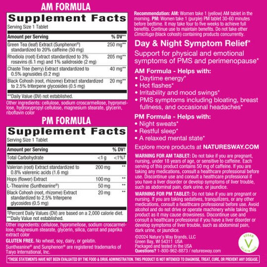 AM/PM PeriMenopause Formula, 60 Tablets, NWA