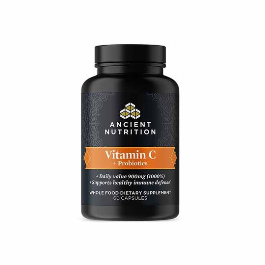Ancient Nutrients Vitamin C + Probiotics, 60 Capsules, ANN