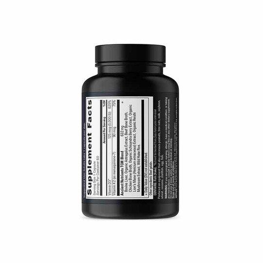 Ancient Nutrients Vitamin D, 60 Capsules, ANN