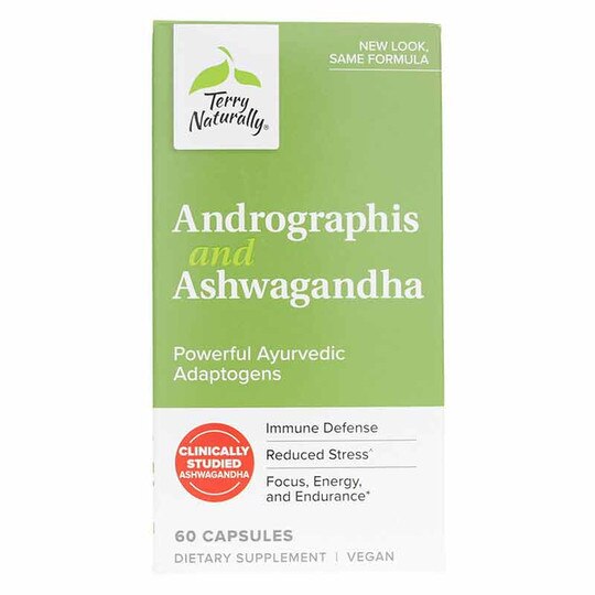 Andrographis and Ashwagandha, 60 Capsules, TNT