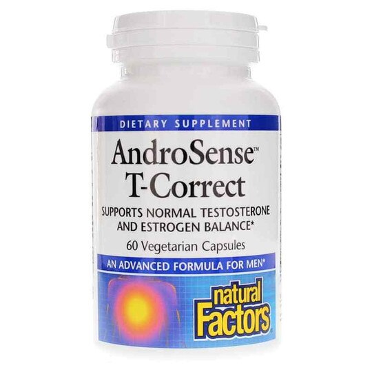 AndroSense T-Correct, 60 Veg Capsules, NF
