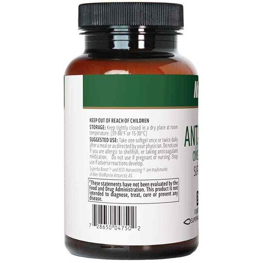 Antarctic Krill Oil, 60 Softgels, NTX