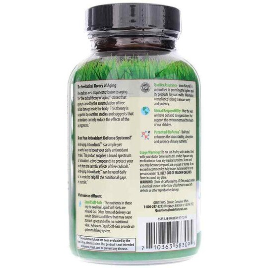 AntiAging Antioxidants, Irwin Naturals