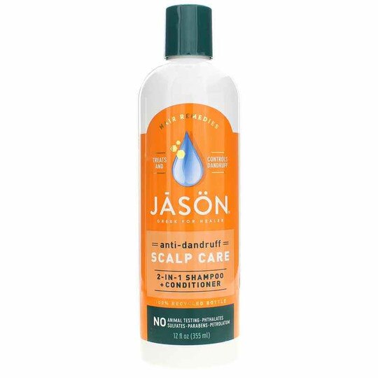 Anti-Dandruff Scalp Care 2 in 1 Shampoo + Conditioner, 12 Oz, JS