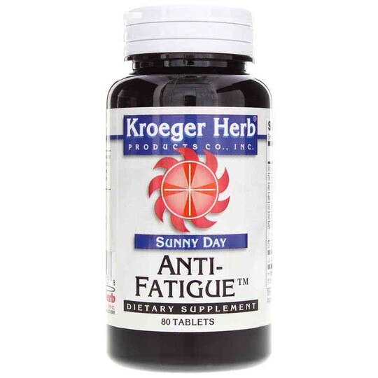 Anti-Fatigue, 80 Tablets, KRH