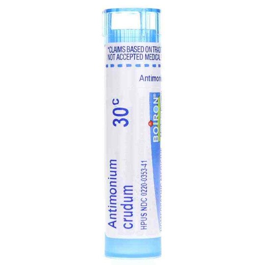 Antimonium Crudum 30C, 80 Pellets, BOR