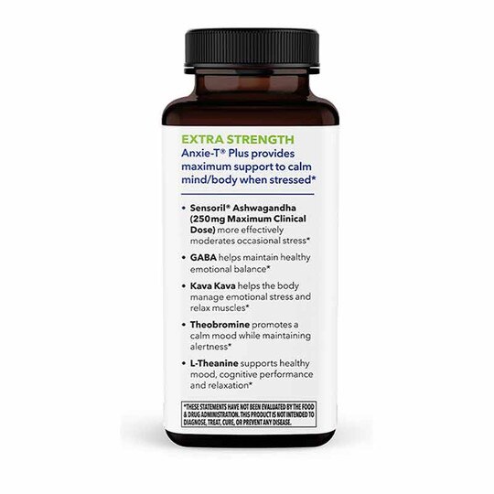 Anxie-T Plus Extra Strength, 60 Veg Capsules, LSE