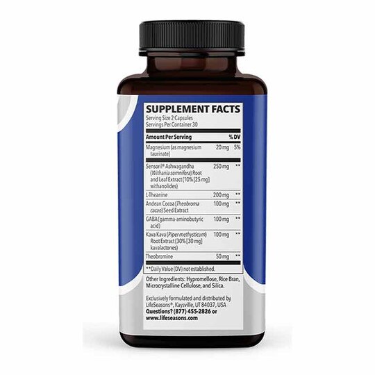 Anxie-T Plus Extra Strength, 60 Veg Capsules, LSE