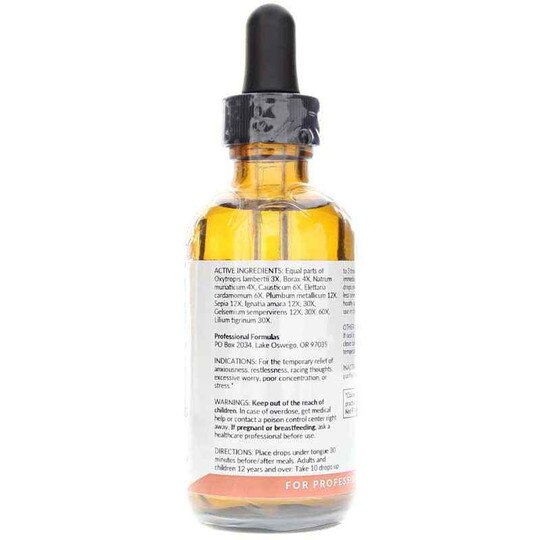 Anxiety Drops, Professional Complementary Health Formulas