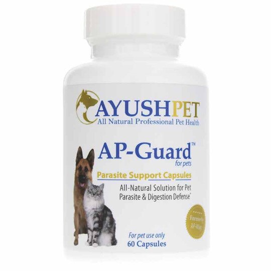AP-Guard for Pets, Parasite & Digestion Defense, 60 Capsules, AY