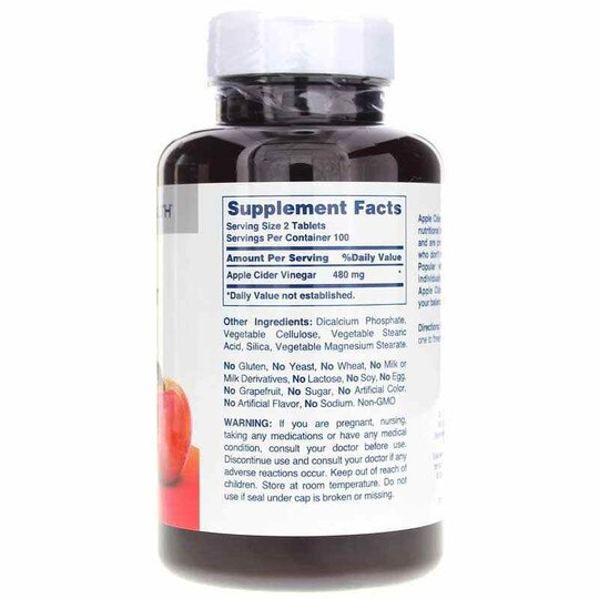 Apple Cider Vinegar Tablets, 200 Tablets, AH