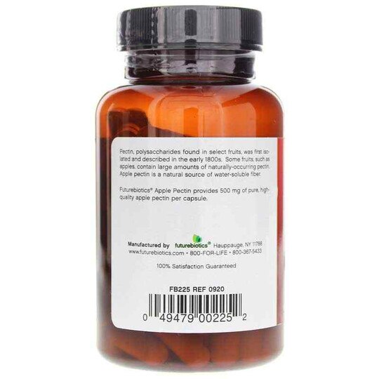 Apple Pectin 500 mg, 100 Capsules, FB