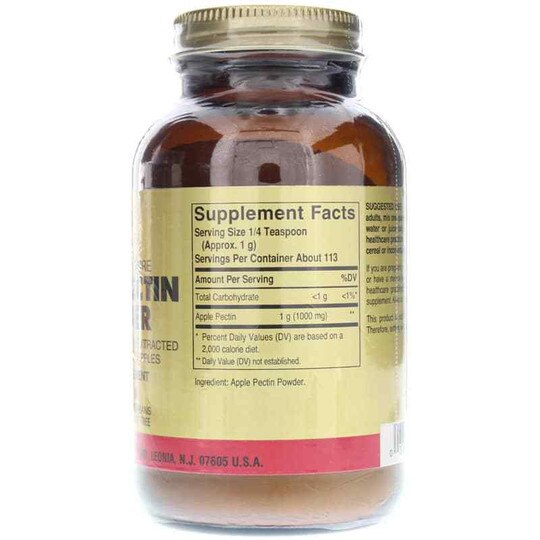 Apple Pectin Powder, Solgar