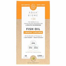 Aqua Biome Fish Oil + Meriva Curcumin 1