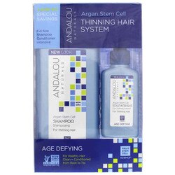 Argan Stem Cell Thinning Hair System, Age Defying Formula