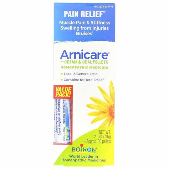 Arnicare Cream Value Pack +1 Arnica Blue Tube 30C, 2.5, BOR