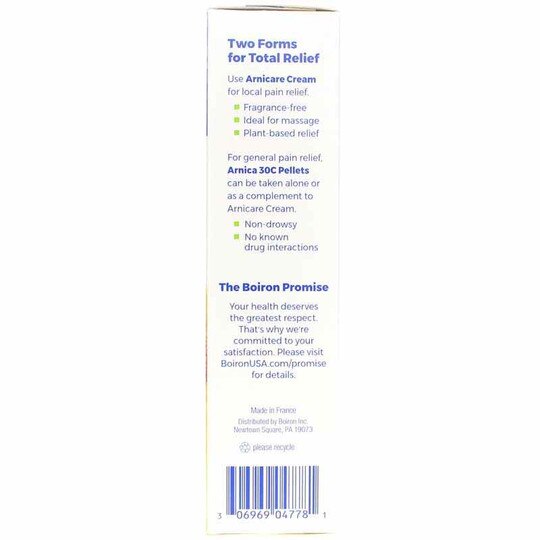 Arnicare Cream Value Pack +1 Arnica Blue Tube 30C, 2.5, BOR