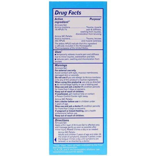 Arnicare Gel Value Pack +1 Arnica Blue Tube 30C, 2.6 Oz, BOR
