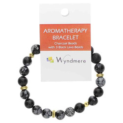 Aromatherapy Bracelet Charcoal Beads 1