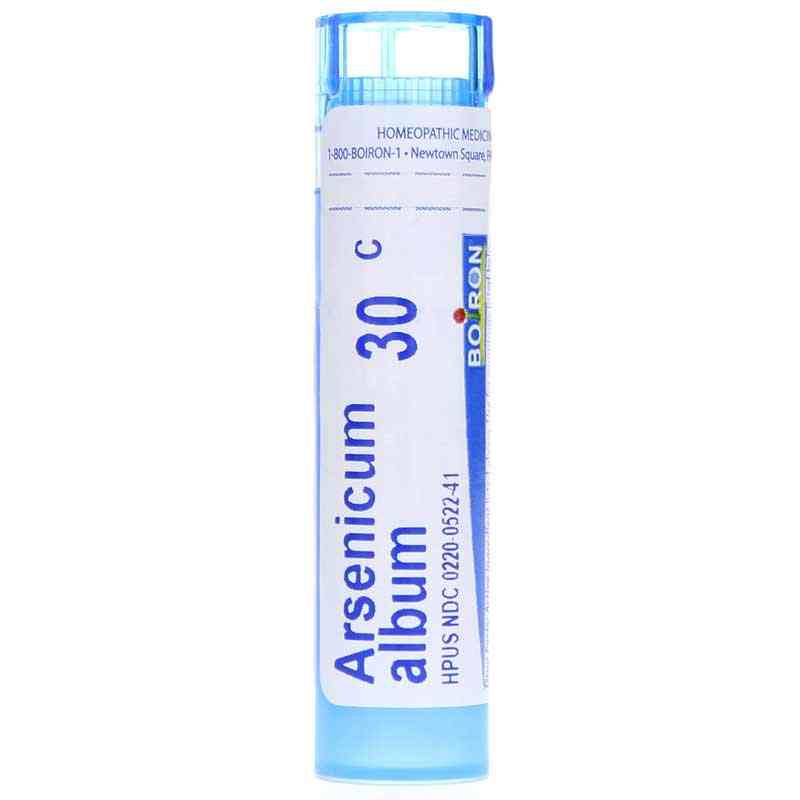 Boiron Arsenicum Album 30C, 80 Pellets, Homeopathic Medicine for Food  Poisoning