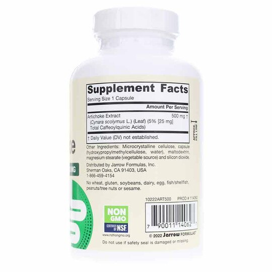 Artichoke 500 Mg, Jarrow Formulas