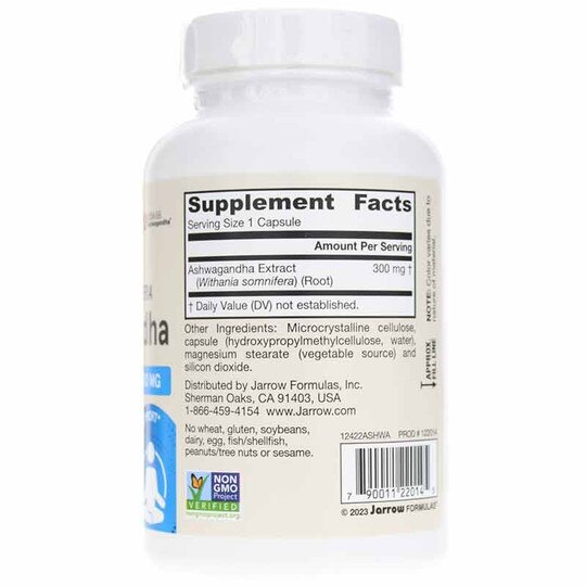 Ashwagandha 300 Mg, 120 Veg Capsules, JRF