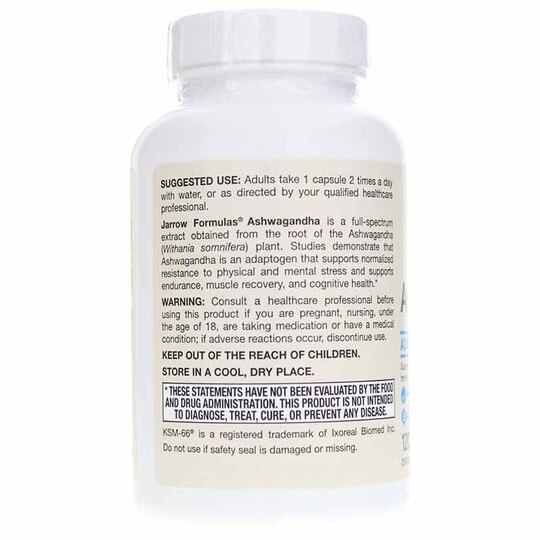 Ashwagandha 300 Mg, 120 Veg Capsules, JRF