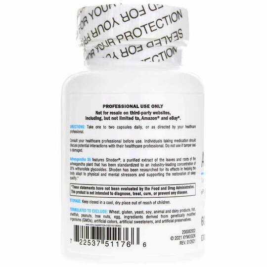 Ashwagandha 35, 60 Veg Capsules, XYM