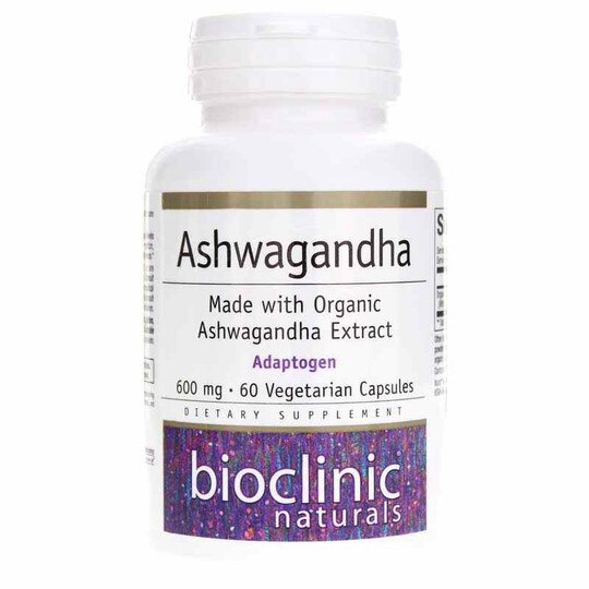 Ashwagandha 600 Mg, 60 Veg Capsules, BCN