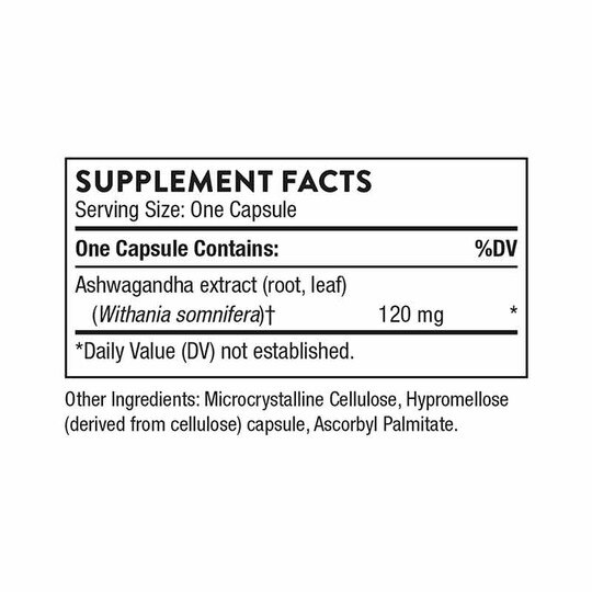 Ashwagandha, 30 Capsules, THR