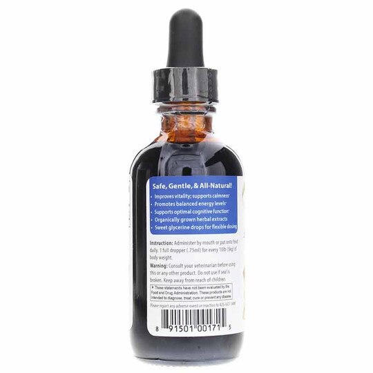 Ashwagandha Calming Support Drops for Cats & Dogs, 2 Oz, AY
