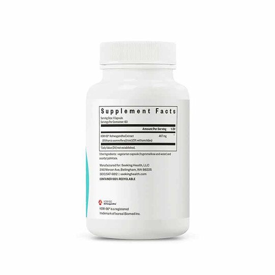 Ashwagandha Extract, 60 Veg Capsules, SKH