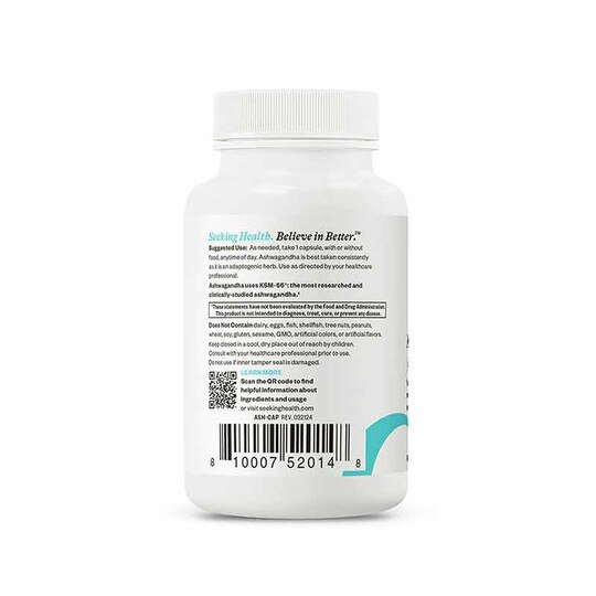 Ashwagandha Extract, 60 Veg Capsules, SKH