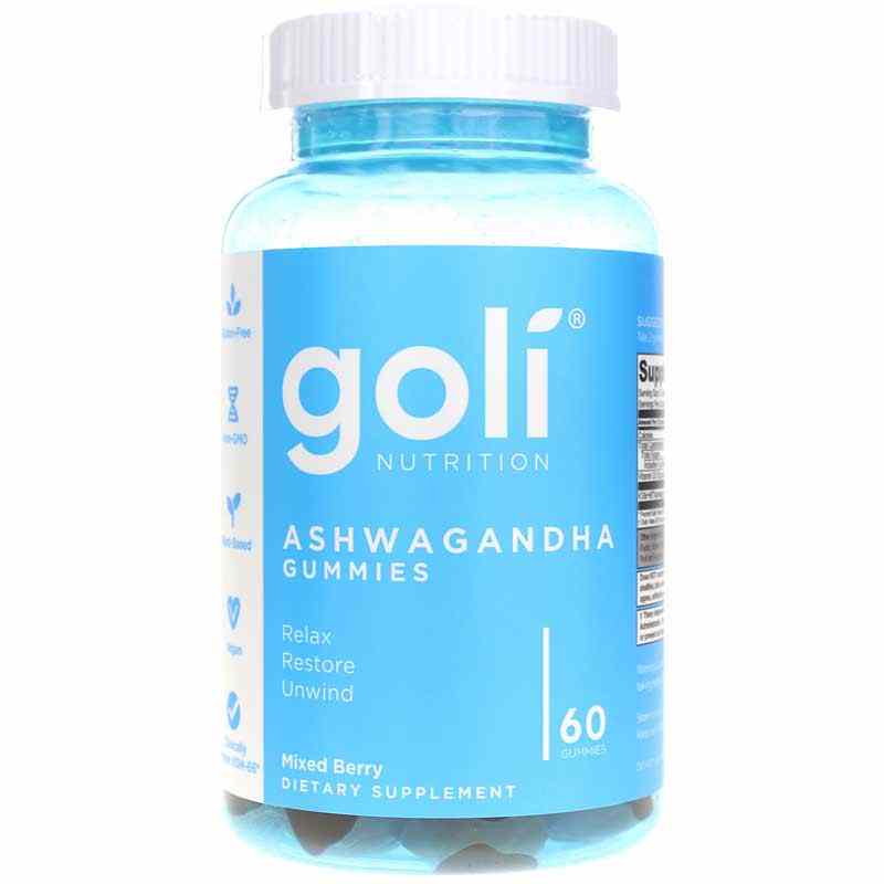 Goli Nutrition Ashwagandha Gummies provide support for reducing stress, weight management