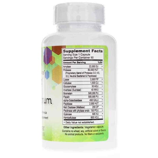 Assist Full Spectrum Enzymes, 90 Veg Capsules, BOE