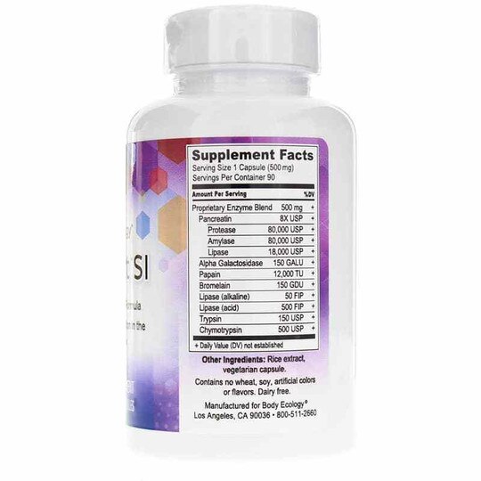 Assist SI Small Intestine Enzymes, 90 Veg Capsules, BOE