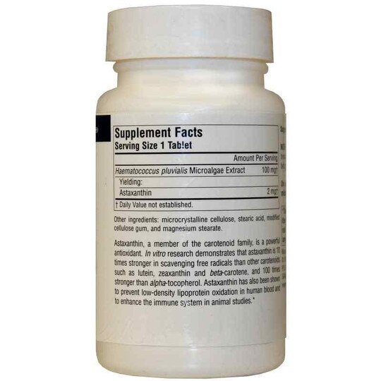 astaxanthin 2 mg tablets source naturals