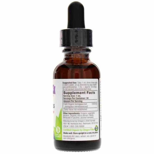 Astragalus Alcohol-Free, 1 Oz, OWH