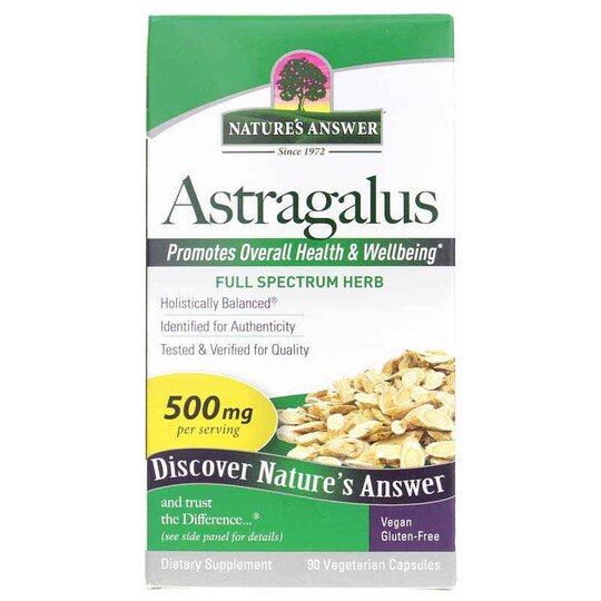 Astragalus Root, 90 Veg Capsules, NAN