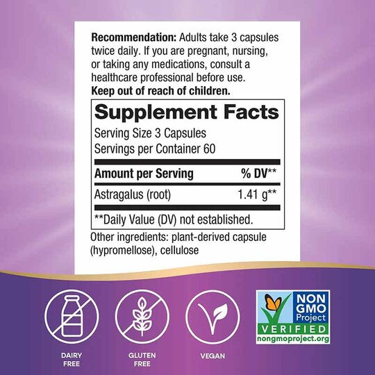 Astragalus Root, Nature's Way