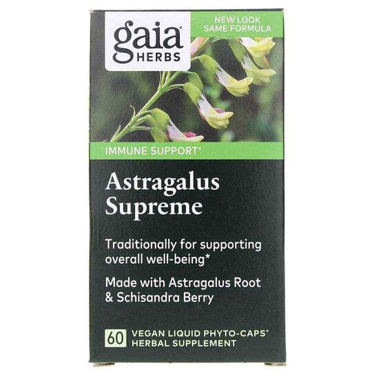 Astragalus Supreme, 60 Liquid Phyto Caps, GH