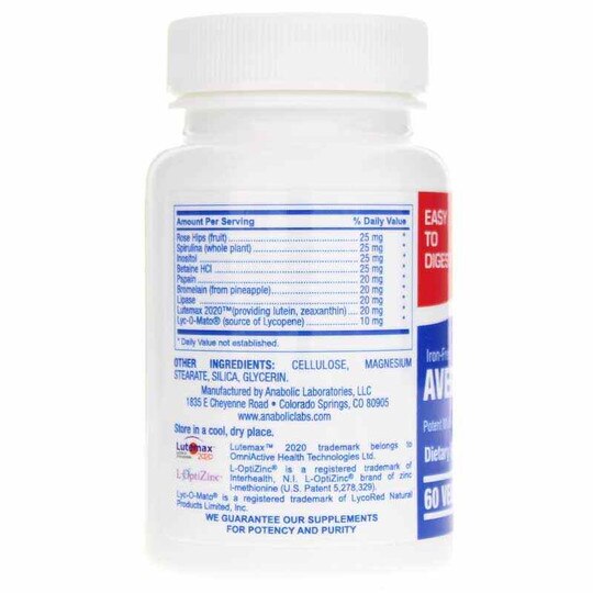 Aved-Eze Multi, 60 Veg Tablets, ANL