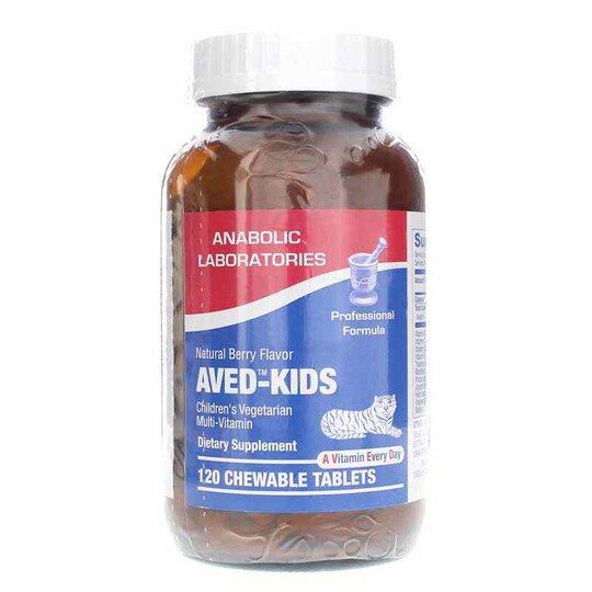 AVED-Kids Multi-Vitamin, 120 Chewable Tablets, ANL
