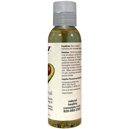 Avocado Oil, 4 Oz, NOW