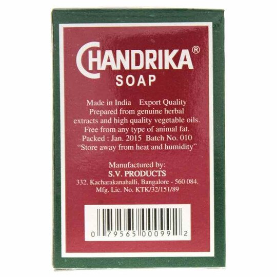 Ayurvedic Soap, Chandrika