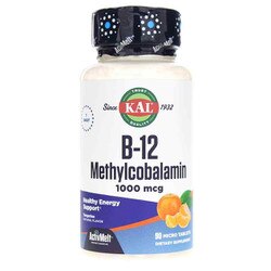 B-12 1000 Mcg as Methylcobalamin ActivMelt 1