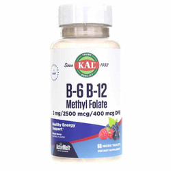B-6 B-12 Methyl Folate ActivMelt 1