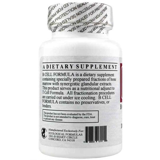 B Cell Formula, 60 Capsules, ECF