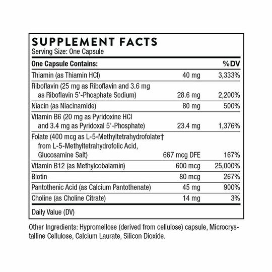 B-Complex #12, 60 Capsules, THR